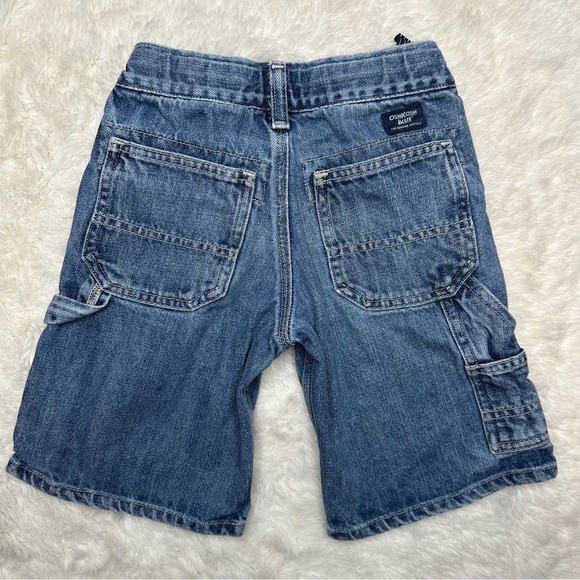 Osh Kosh Jean Shorts Knee Length Size 4 - Picture 10 of 16